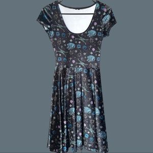 Blackmilk x Star Wars Velvet Dress WITH POCKETS - XS